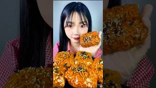 Rice paper noodles eating challenge 🍜 mukbang foodchallenge food shorts viralshorts [upl. by Elijah]