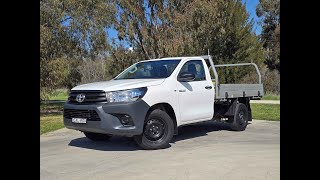 2018 Toyota HiLux WorkMate 4x2 SingleCab  U016764 [upl. by Yevre]