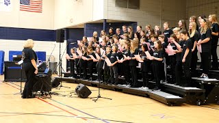 Geggie Elementary Chorus Students Sing Tribute Song to Teacher Battling Cancer [upl. by Dole]