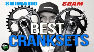 BEST Alu CRANKSETS from Shimano and SRAM XTSLX vs GX Stylo Descendant Review [upl. by Aelyak]