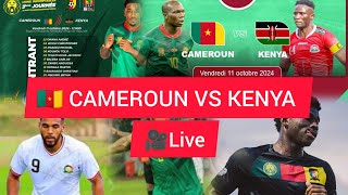 🛑🎥🔥LIVE CAMEROUN VS KENYA  11102024 [upl. by Libbi623]