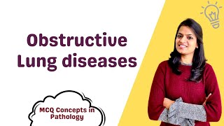 COPD Bronchial asthma amp Bronchiectasis  MCQ concepts [upl. by Jess]