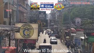 Soi Buakhao Pattaya Live Thailand [upl. by Beitris856]