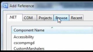 Visual basic 2008  Adding a dll [upl. by Airednaxela]