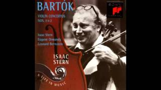 BARTOK Violin Concerto No 1 Sz 36  Stern · Ormandy · Philadelphia Orchestra [upl. by Amari505]