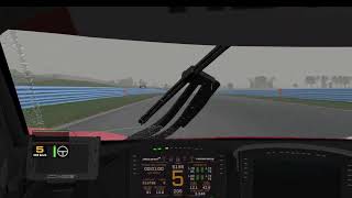 iRacing Onboard Lap McLaren 720S GT3 EVO at Watkins Glen Wet 24S4 Simucube Series [upl. by Heda259]