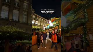 Frankfurt Christmas market open today Birmingham uk London Frankfurt Christmas 2024 [upl. by Truscott720]