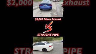 BMW M340i 2000 Exhaust Vs Straight Pipe [upl. by Veradia]