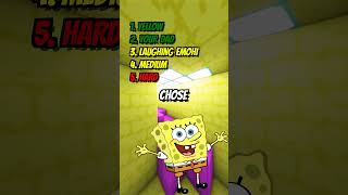 Avoid saying the same things as me avoidsayingthesame spongebob spongebobsquarpants shorts [upl. by Warp]