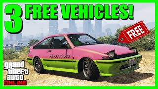 3 Free Vehicles This Week New Weekly Updates Through December 4th  GTA 5 Online [upl. by Aldwin]