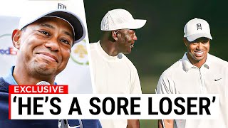 Why Tiger Woods And Michael Jordans Friendship ENDED [upl. by Aynotahs]