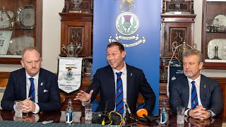 Duncan Ferguson appointed new ICTFC Manager  26092023 [upl. by Enovaj607]