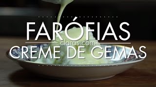 FARÓFIAS  Doce Português com GEMA E CLARA DE OVOS  Receita MARAVILHOSA [upl. by Halyak]