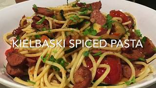 BEST POLISH SAUSAGE RECIPE Kielbaski Spiced Pasta SAINT HELENA CHEF [upl. by Meri549]