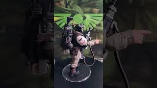 JoyToy Astra militarum Cadian command squad Veteran with medipack warhammer40k joytoy [upl. by Airlie]