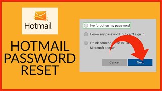 How to Reset Hotmail Account Forgotten Password Hotmail Account Recovery Tutorial 2021 [upl. by Kuebbing]