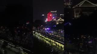 Lively Nightlife in Chengdus Jiuyanqiao  WalkTube 4K [upl. by Zebadiah56]