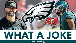 Eagles FIRING Nick Sirianni amp BENCHING Jalen Hurts After BAD Loss Eagles vs Buccaneers REACTION [upl. by Jeroma]