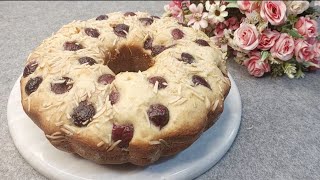 Cherry cake once you know this recipe you will be addicted to making it [upl. by Stoneman]