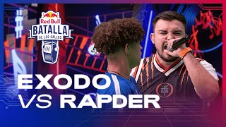 EXODO LIRICAL vs RAPDER  Semifinal  Red Bull Internacional 2020 [upl. by Eded879]