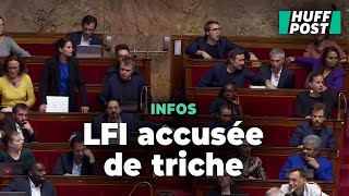 De la triche pendant les votes à l’Assemblée nationale La France insoumise dément images à l’appui [upl. by Lorollas86]