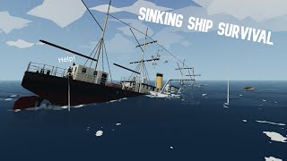 Sinking Ship Survival Stormworks Build And Rescue [upl. by Nalrah]