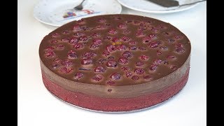 Osvježavajuća torta sa višnjama i čokoladom Cherries and Chocolate Cake  Sašina kuhinja [upl. by Aivatnwahs]