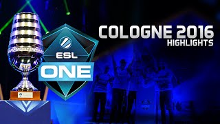 ESL One Cologne 2016 highlights [upl. by Ruckman]