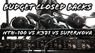 AKG K371 vs RODE NTH100 vs VE Supernova … Budget Closed Backs… First Impressions [upl. by Oreste]