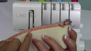 Bernina L450 9 Adjusting Tensions [upl. by Aicnilav]