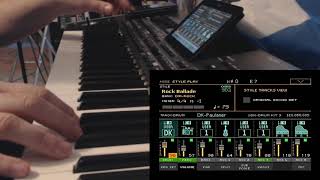 Korg Pa4X Pa1000 Pa700 Style Rock Ballade Styles with other Sounds [upl. by Ditmore741]