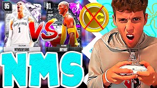 NO MONEY SPENT SERIES 31  NMS VS AMS TURNED INTO A TOXIC THRILLER NBA 2K24 MyTEAM [upl. by Ayahc]