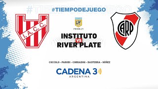 🔴 EN VIVO  INSTITUTO vs RIVER PLATE  Liga Profesional  Fecha 20  Cadena 3 Argentina [upl. by Riesman]