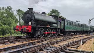 198 Royal Engineer  Hunslet Austerity  Havenstreet Station  IOW Steam Railway  7th Sept 2024 [upl. by Ittam]