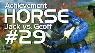 Halo Reach  Achievement HORSE 29 Jack vs Geoffrey  Rooster Teeth [upl. by Rhody]