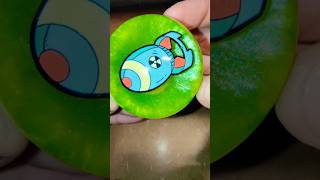 Bomb shift knob⚠️ cartoon shiftknob hotrod resin green satisfying diy cars reveal custom [upl. by Idoux]