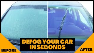 How to Defog Car Windows FAST Easy Methods [upl. by Uziel365]