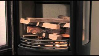 How to light your Wood Burning Stove  Contura [upl. by Hanna]