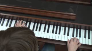 Zachary Plays Solfeggio on Roland C30 Harpsichord [upl. by Geraud596]