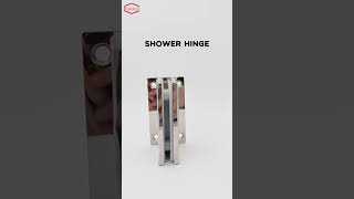 90 Degree Stainless Steel Shower Hinge for Glass Door [upl. by Atworth]