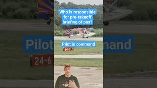 Private Pilot Test Prep  Takeoff briefing  Learn To Fly  How To Fly flighttraining [upl. by Airdnaz]