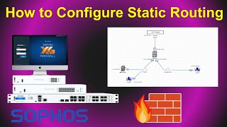 How to Configure Static Routing in Sophos XG Firewall [upl. by Annawal]