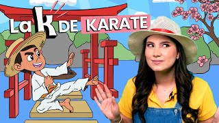 La Letra K  ka ke ki ko ku  Abecedario  Videos Educativos [upl. by Trinia]