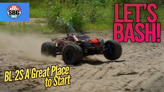 Best Beginner Basher  NEW BL2S Brushless Traxxas Rustler [upl. by Venice482]