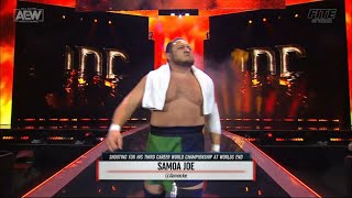 Samoa Joe Entrance  AEW Dynamite December 06 2023 [upl. by Hgieleak]