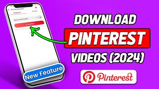 How to Download Pinterest Videos in Gallery 2024 Updated [upl. by Krahmer188]