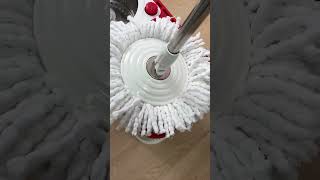 Spin Mop Incorporating Distinct Chambers for Clean and Used Water tsminemopbucket spinmop clean [upl. by Pacificia826]