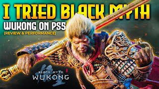 I Tried Black Myth Wukong on PS5Review Performance amp More [upl. by Ysnil]