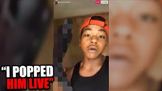 7 Craziest SHOOTINGS ON IG LIVE [upl. by Yrrat]