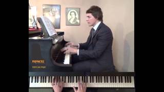 Debussy Golliwoggs Cakewalk from Childrens Corner  ProPractice by Josh Wright [upl. by Natelson665]